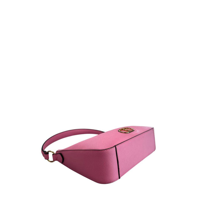 Pink PU Women Shoulder Bag