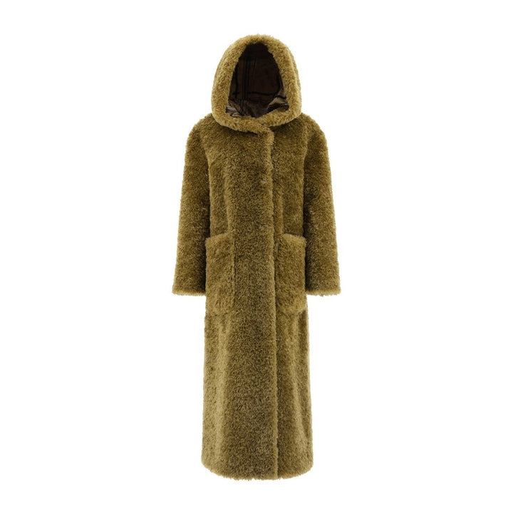 Bicolor Polyester Coat