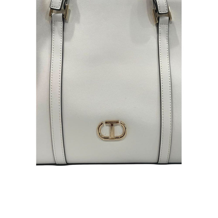 White PU Women Shoulder Bag