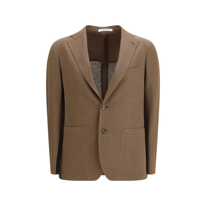 Brown Linen Blazer