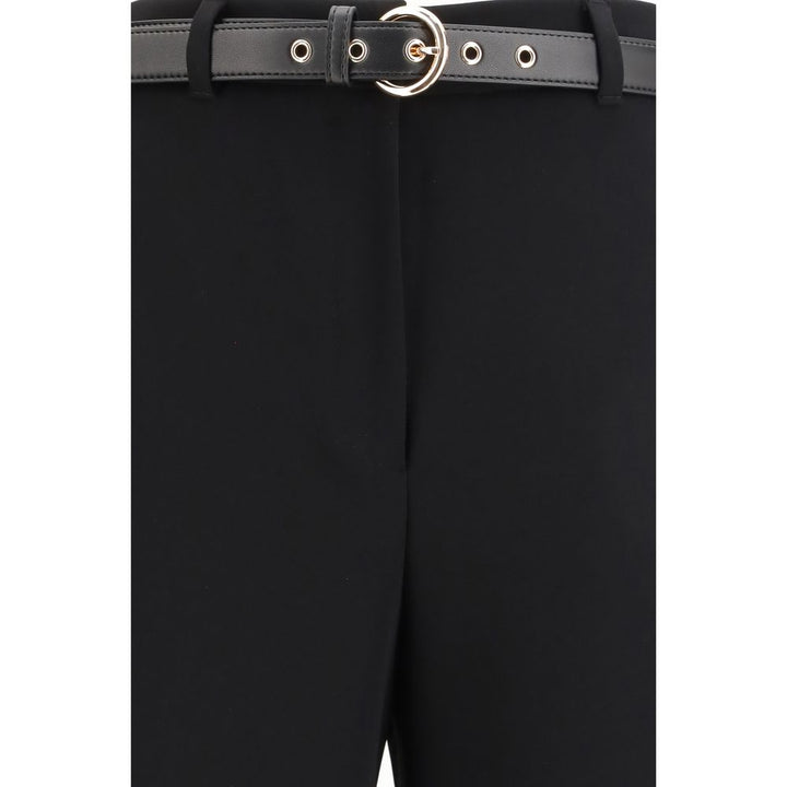 Black Triacetate Dress Pants