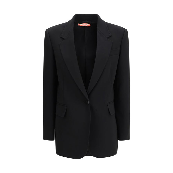 Black Triacetate Blazer
