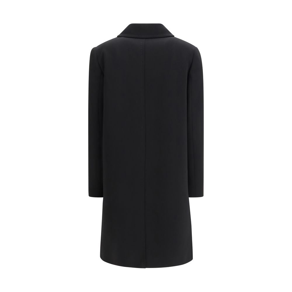 Black Triacetate Coat