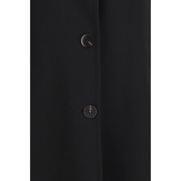 Black Triacetate Coat
