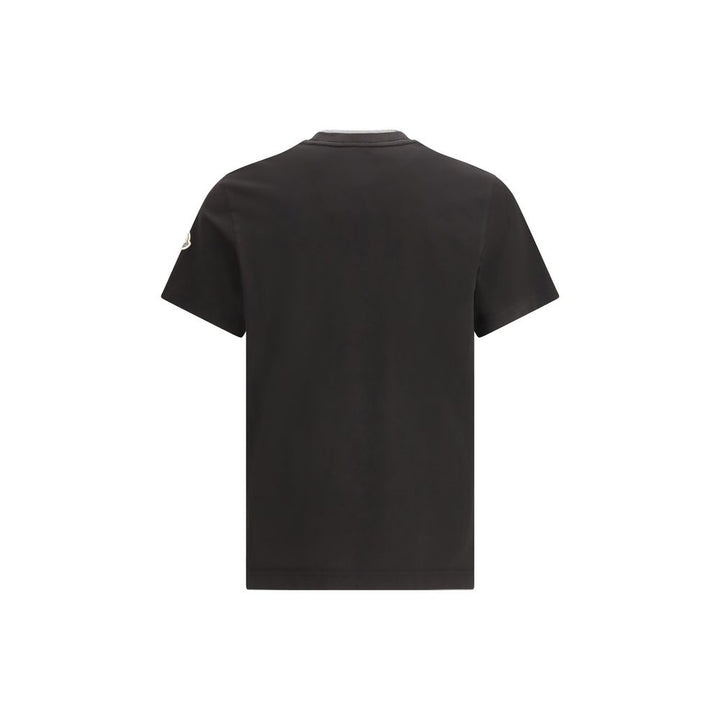 Black Cotton T-Shirt