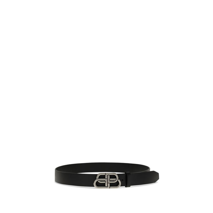 Black Calf Leather Bos Taurus Belt