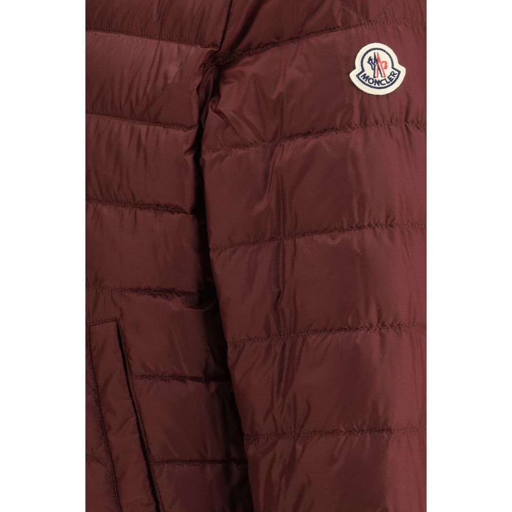 Beige Polyester Bomber