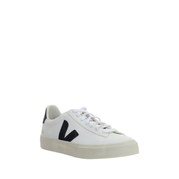 White Calf Leather Bos Taurus Low Top Sneakers