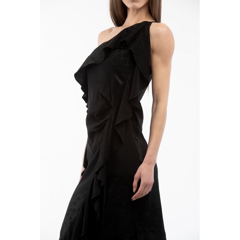 Black Viscose Cocktail Dress