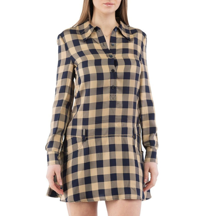 Multicolor Viscose Casual Dress