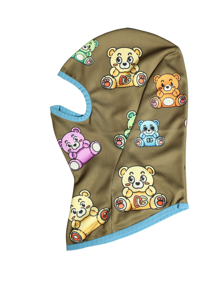 Men Brown Bears Polyester Ski Mask Balaclava Hat