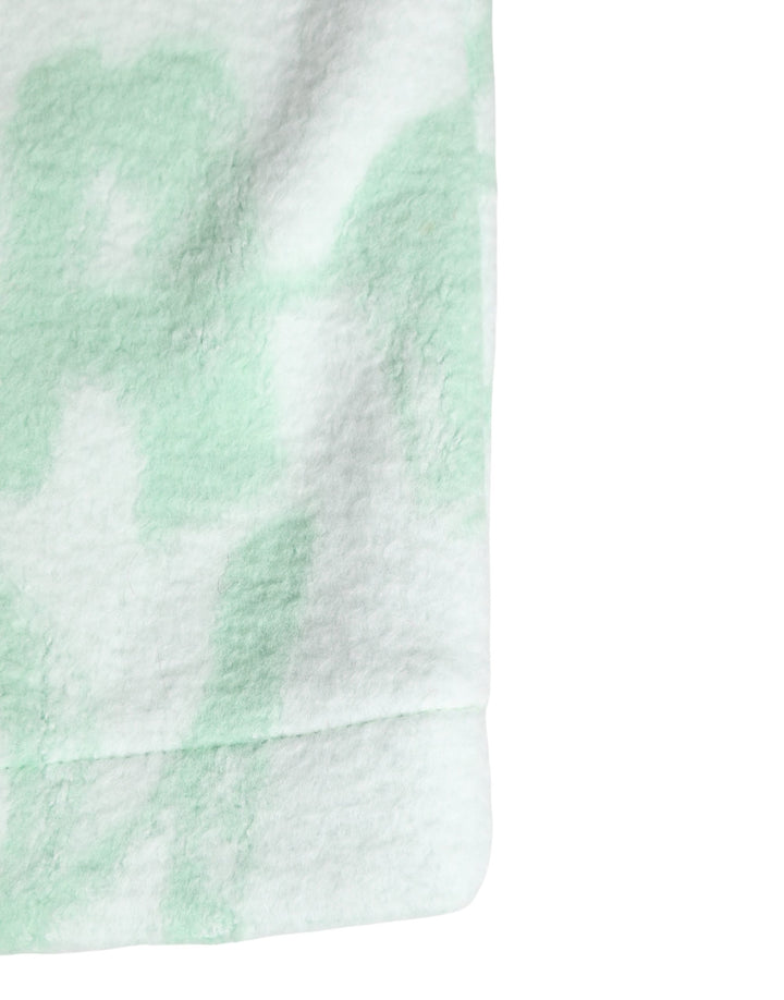 Men White Logo Print Nylon Neck Warmer Hat