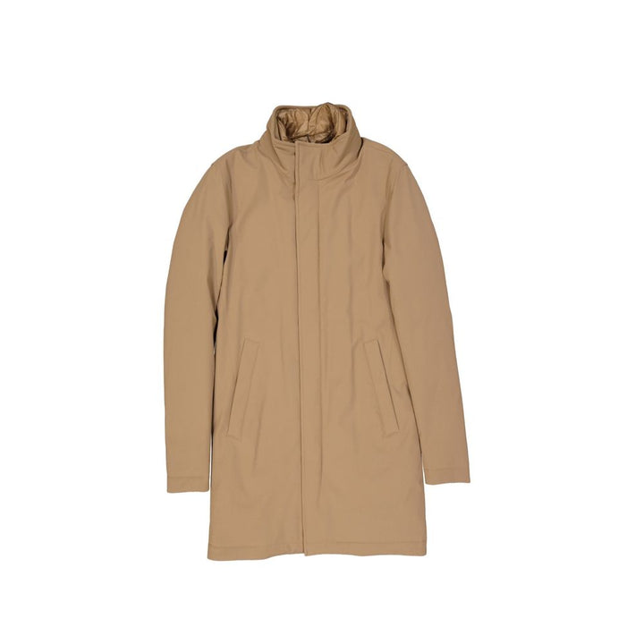 Brown Polyamide Coat