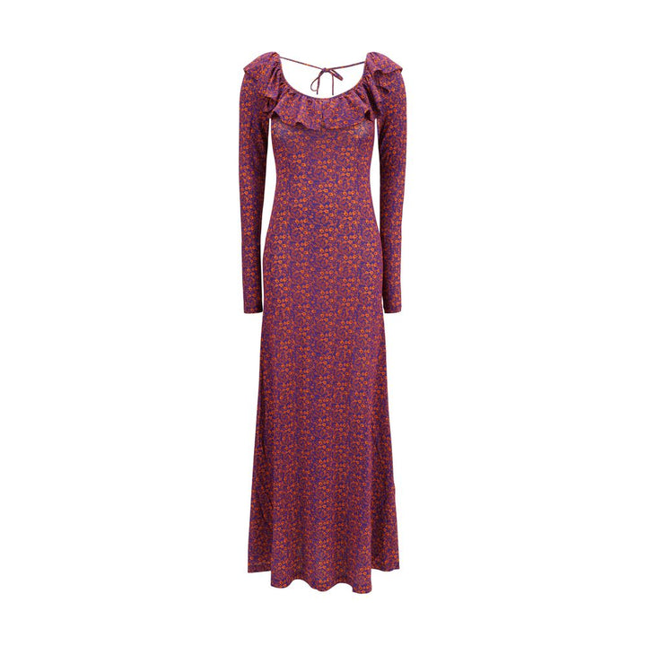 Multicolor Viscose Casual Dress