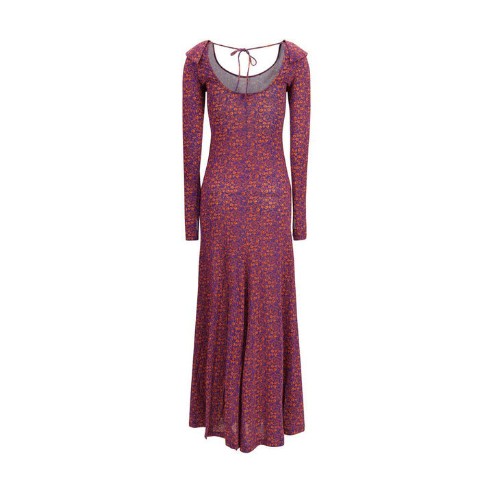 Multicolor Viscose Casual Dress