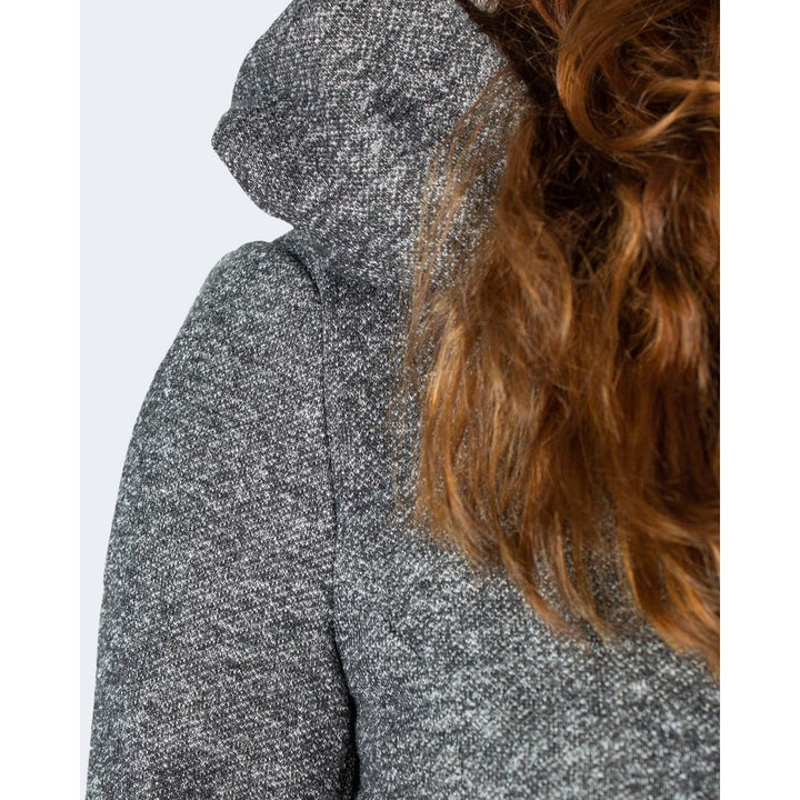 Gray Polyester Coat
