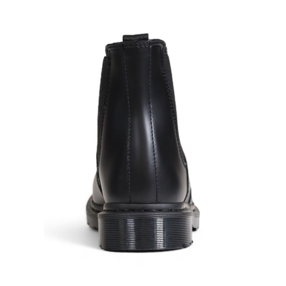 Black Leather Chelsea Boots