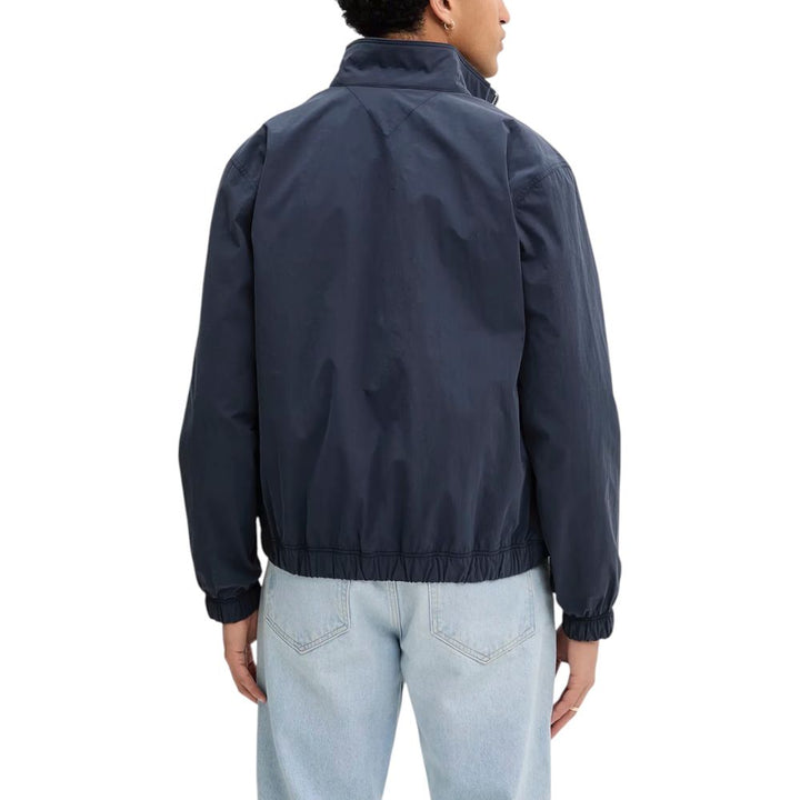 Blue Recycled Polyamide Bomber