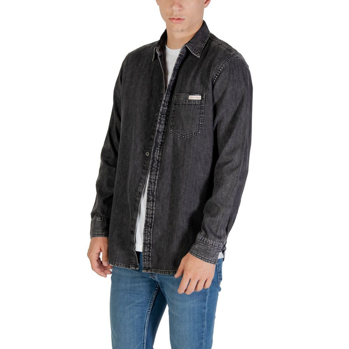 Black Denim Shirt
