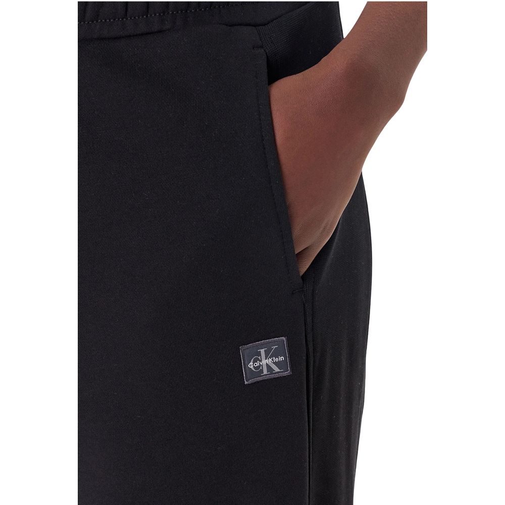 Black Cotton Joggers (Workout Pants)