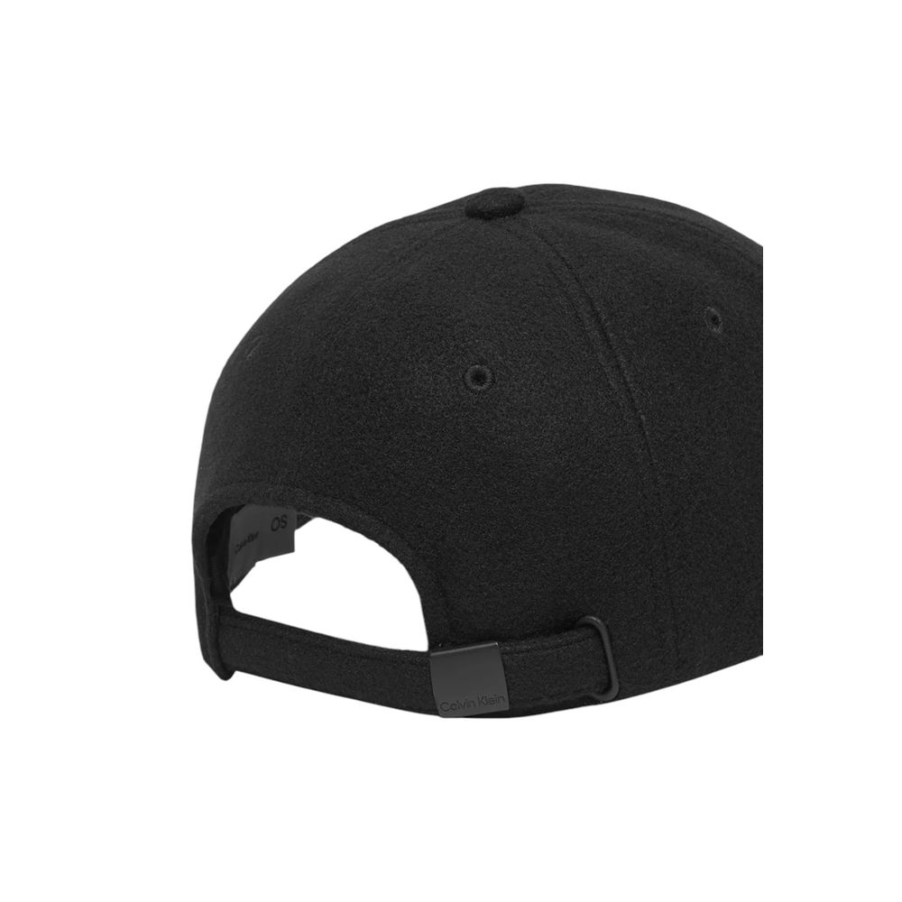 Black Polyester Cap (Baseball Hat)