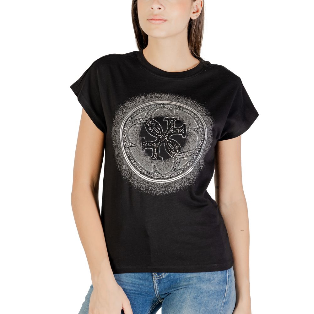Black Cotton T-Shirt