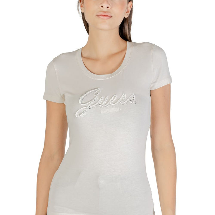 Beige Cotton T-Shirt