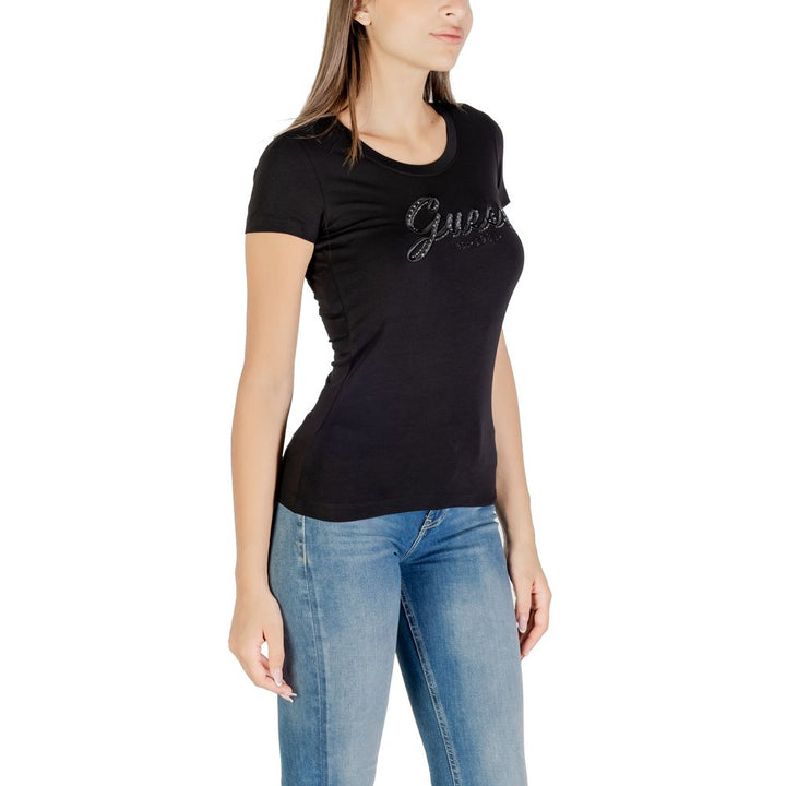 Black Cotton T-Shirt