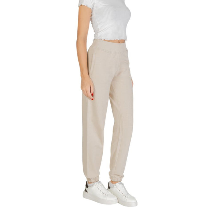 Beige Cotton Joggers (Workout Pants)