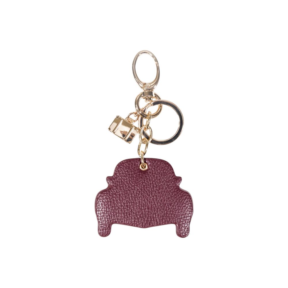 Purple Polyethylene Keychain