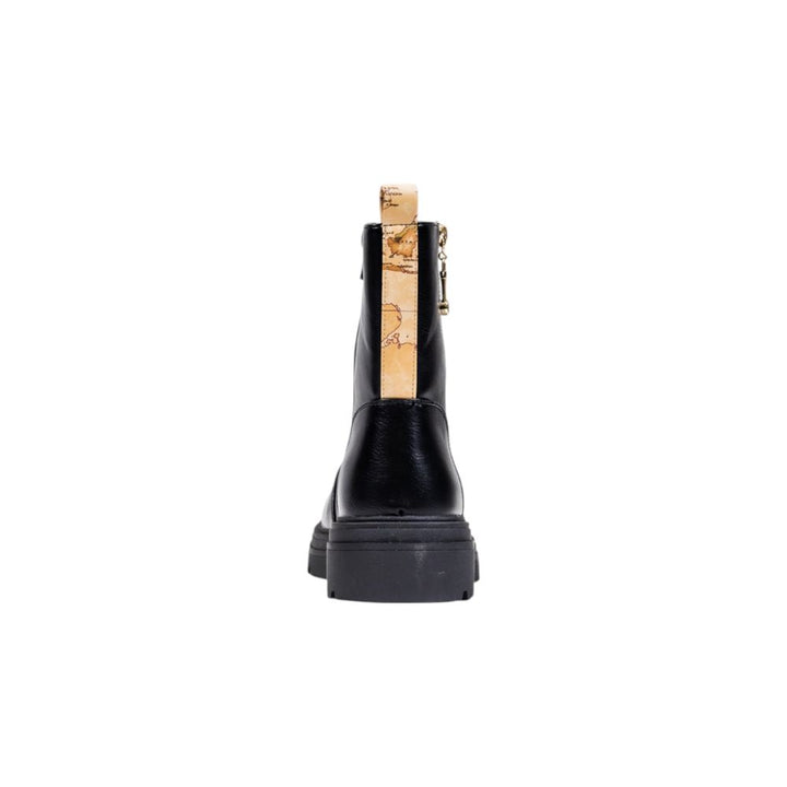 Black Polyethylene Ankle Boots