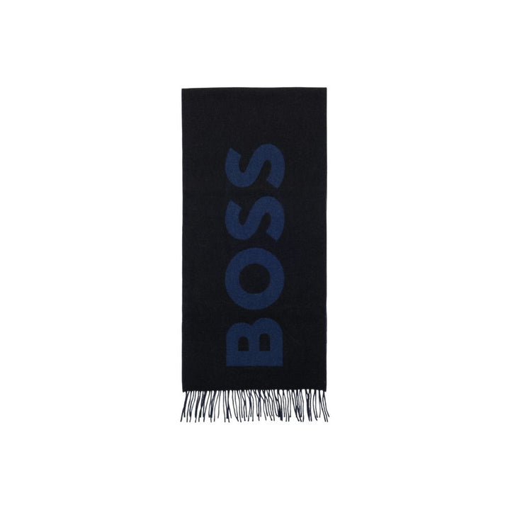 Black Wool Scarf