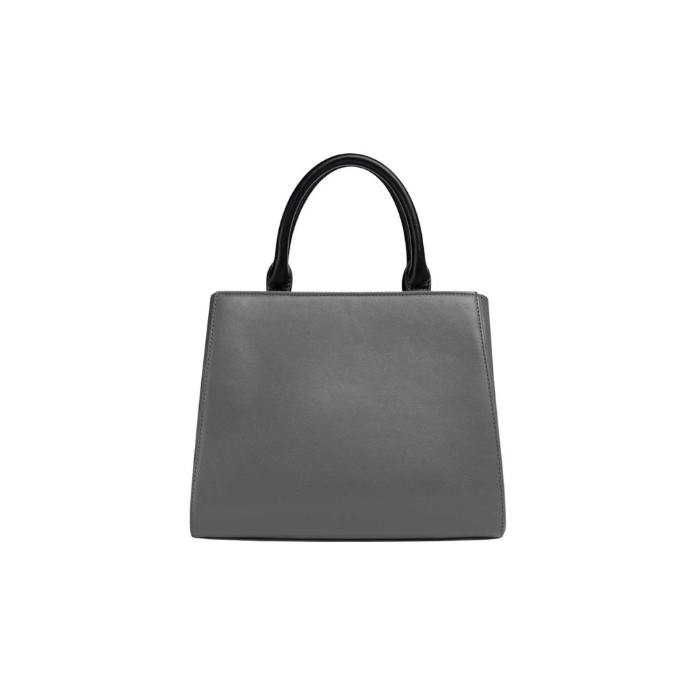 Bicolor Polyester Handbag