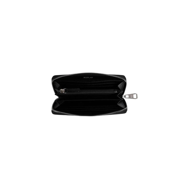 Black Polyester Wallet