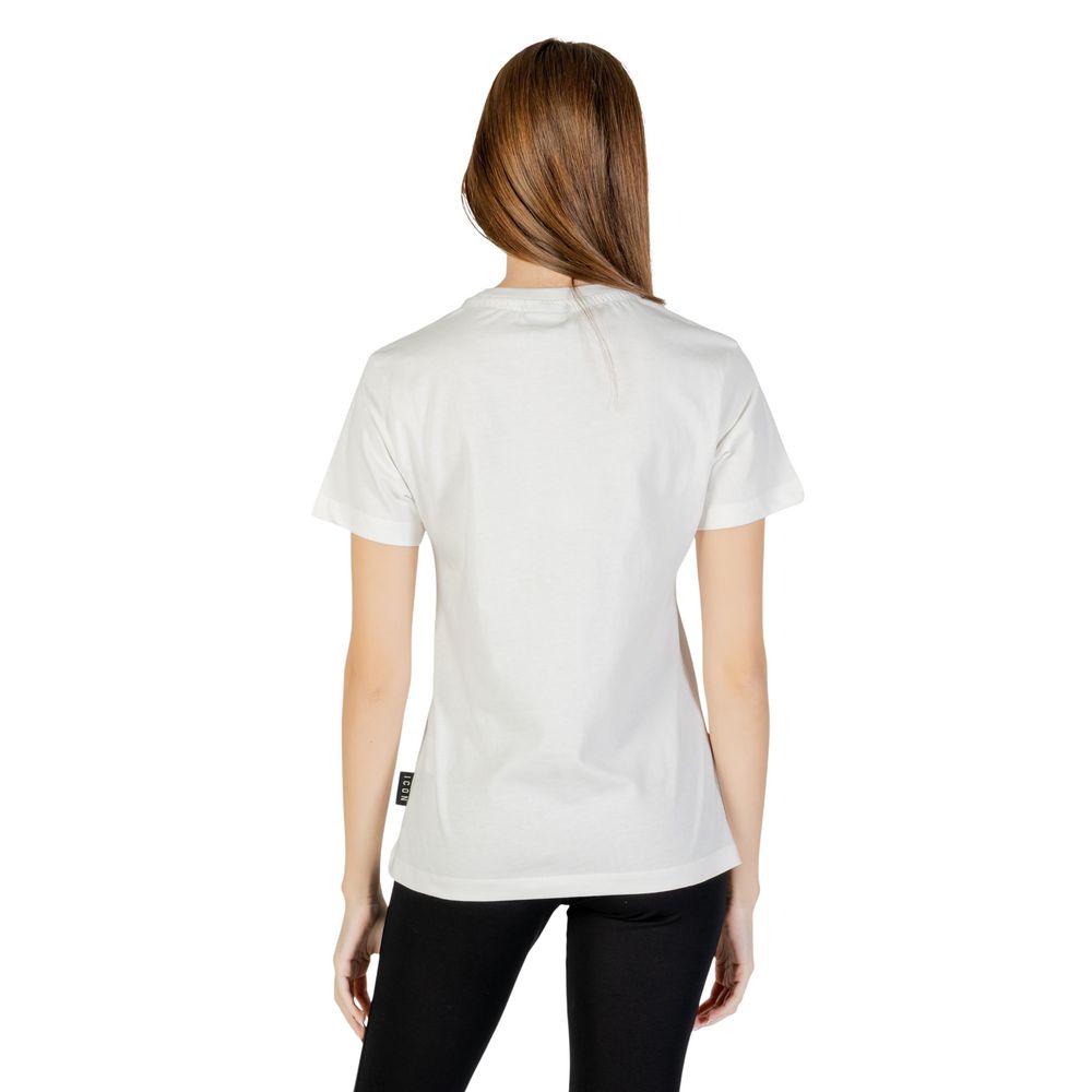 Cream Cotton T-Shirt