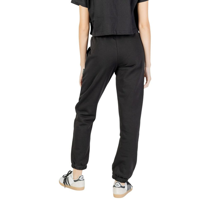 Black Cotton Joggers (Workout Pants)