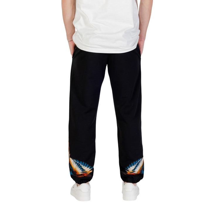 Black Cotton Joggers (Workout Pants)