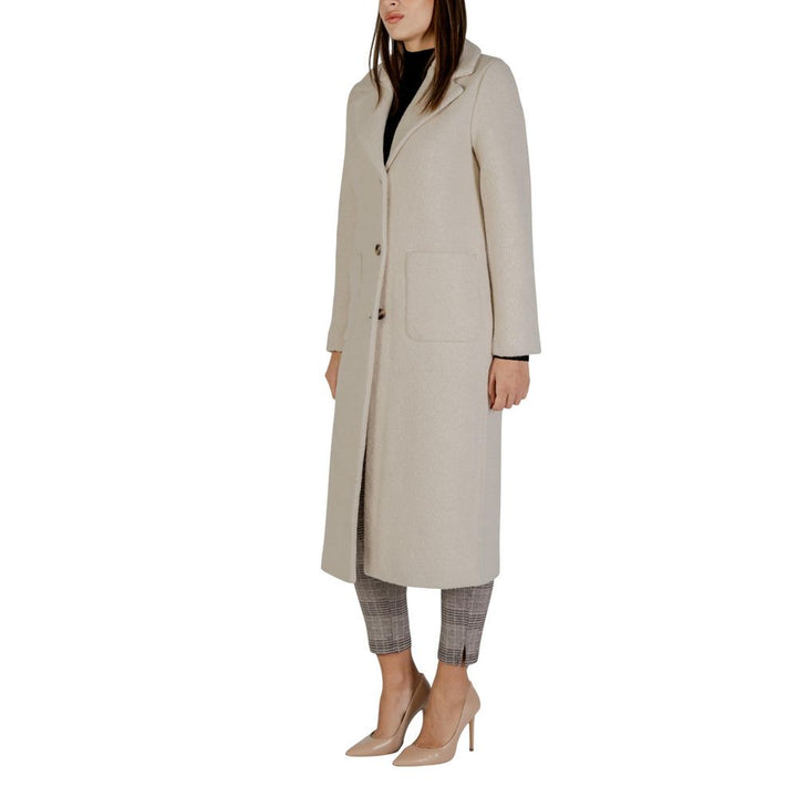 Cream Wool Coat