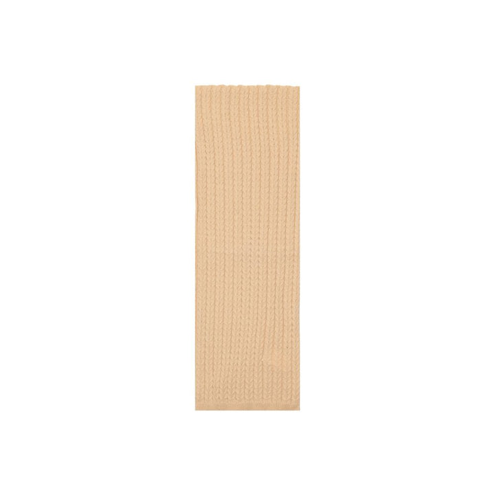 Beige Polyester Scarf