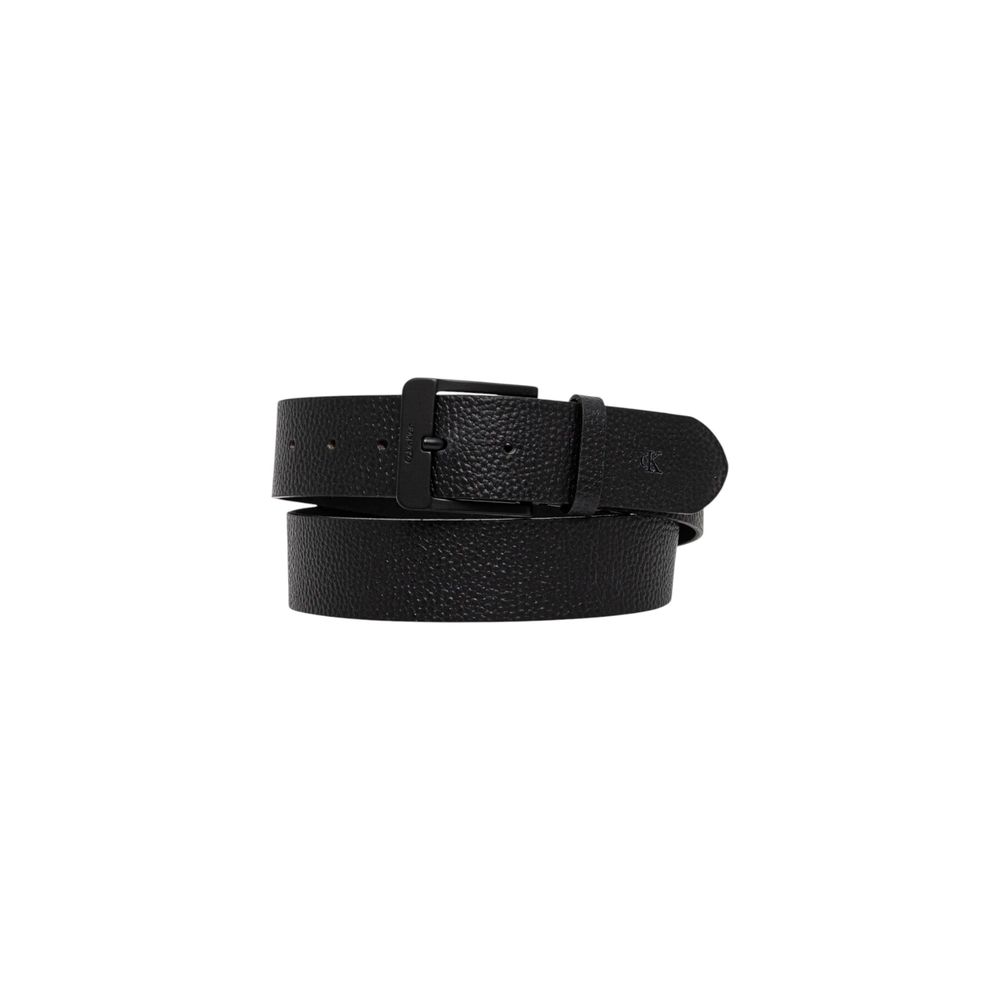 Black Leather Regular Belt