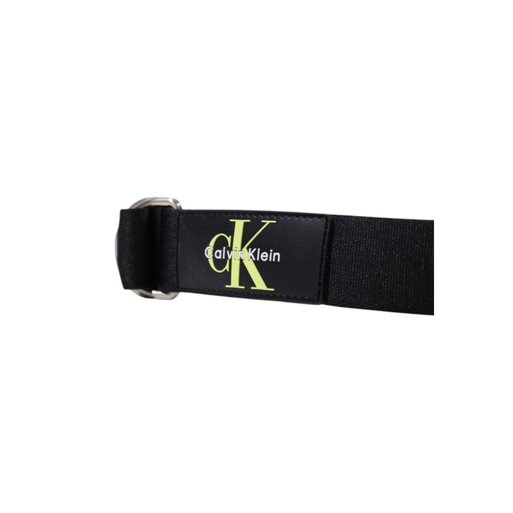 Black Recycled Polyester Belt