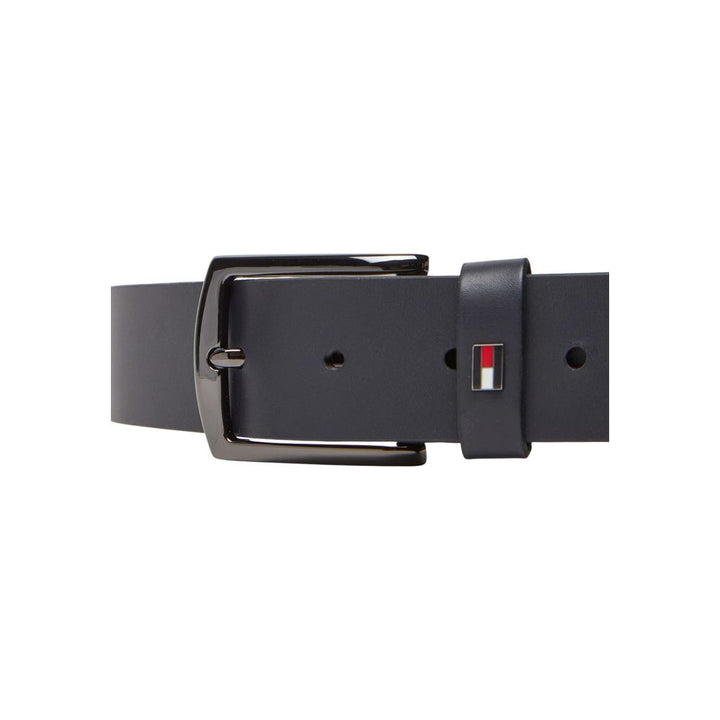 Blue Leather Regular Belt