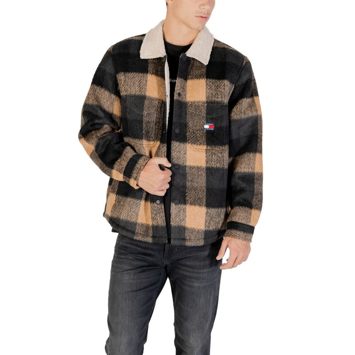 Black Recycled Polyester Coat