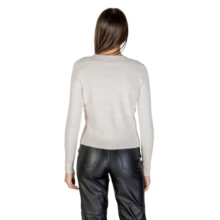 Beige Viscose Cardigan