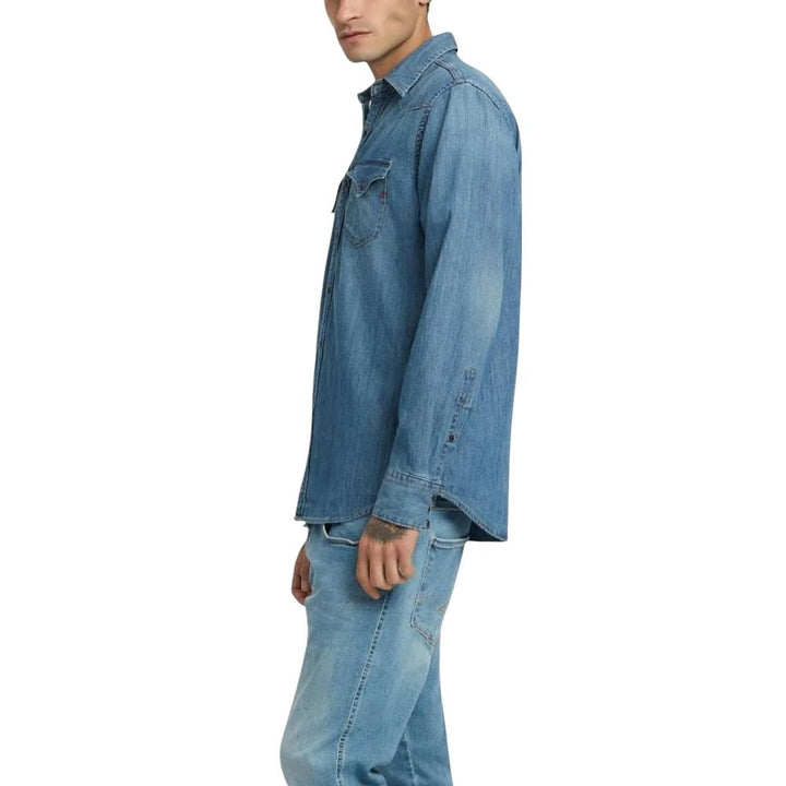 Blue Denim Shirt