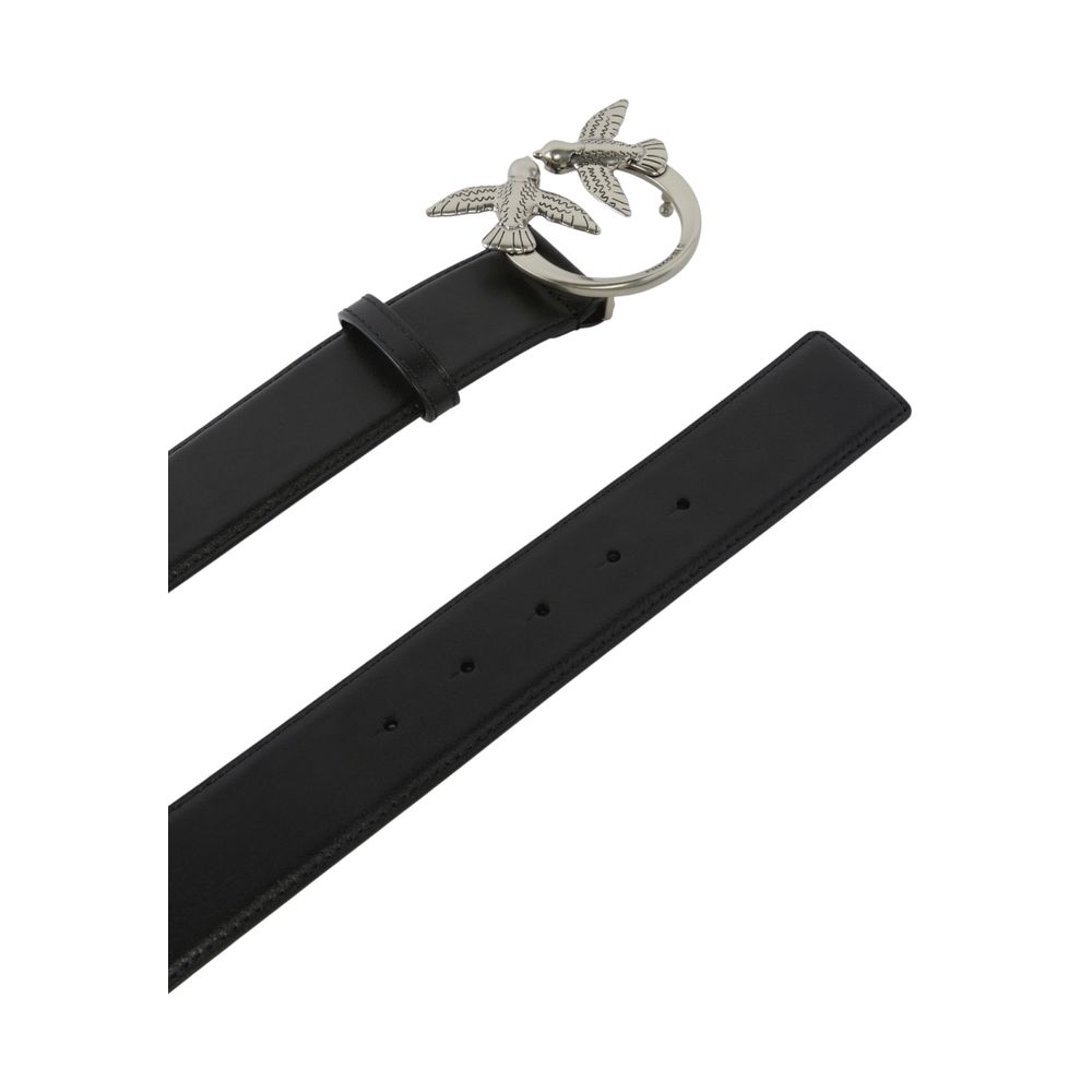 Bicolor Leather Regular Belt
