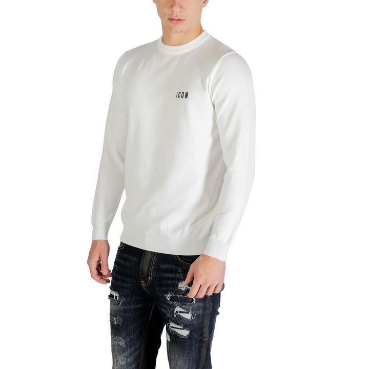 White Viscose Sweatshirt