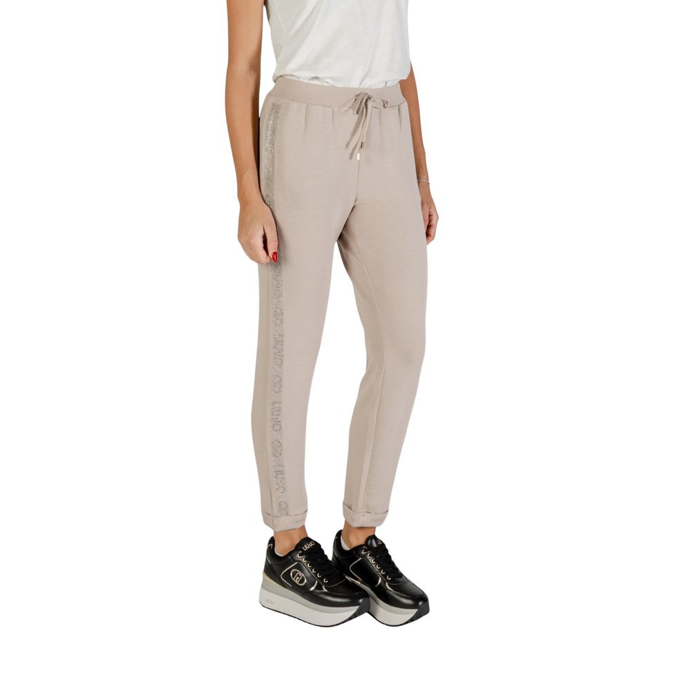 Beige Modal Joggers (Workout Pants)