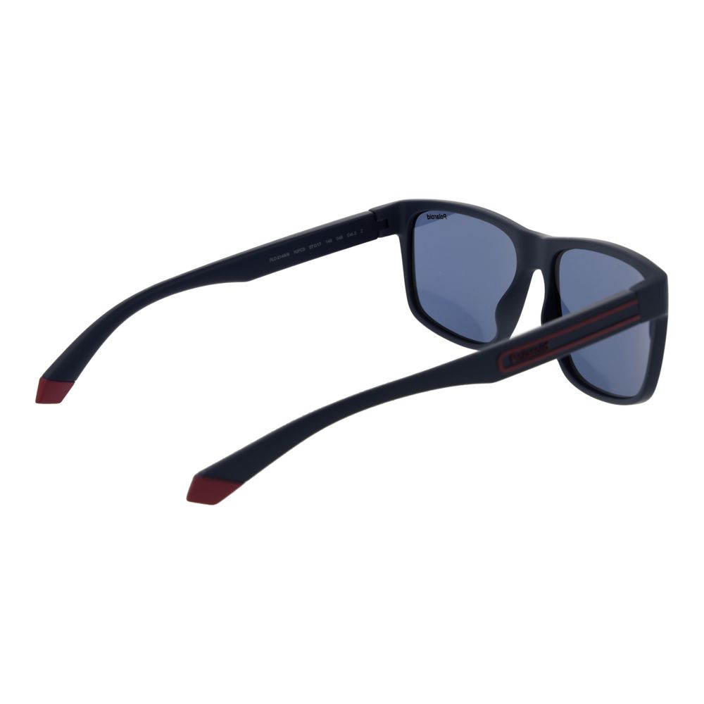 Blue Polycarbonate Sunglasses