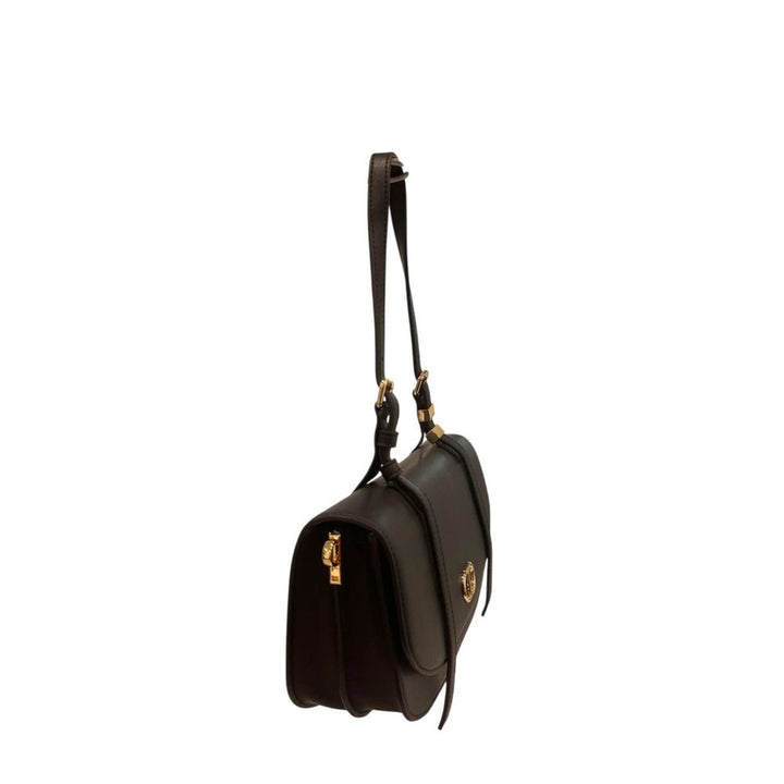 Black PU Women Shoulder Bag